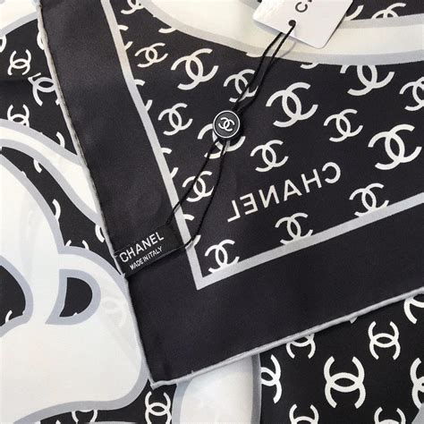 authentic Chanel scarf